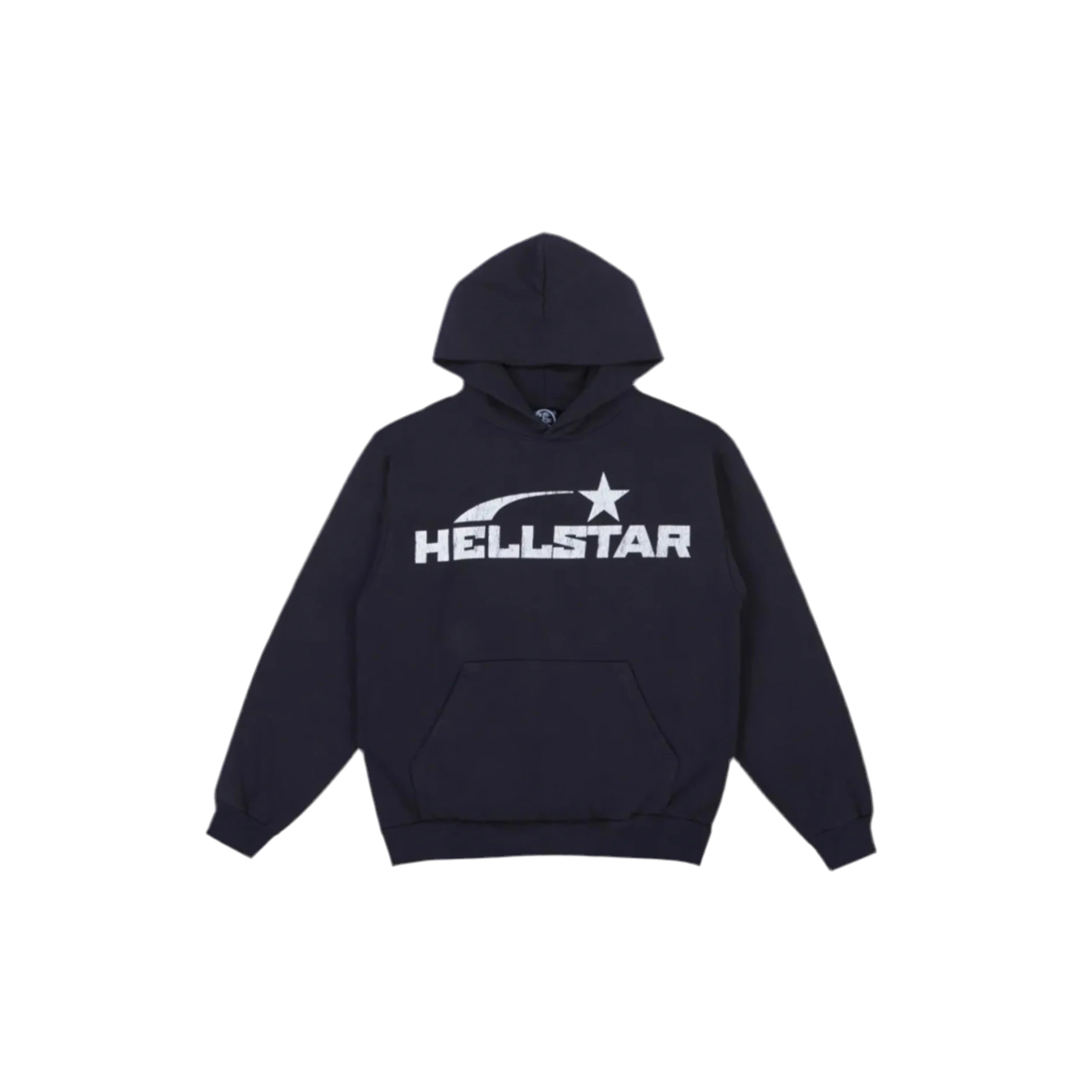 Hellstar Studios Basic Logo Hoodie Faded Black