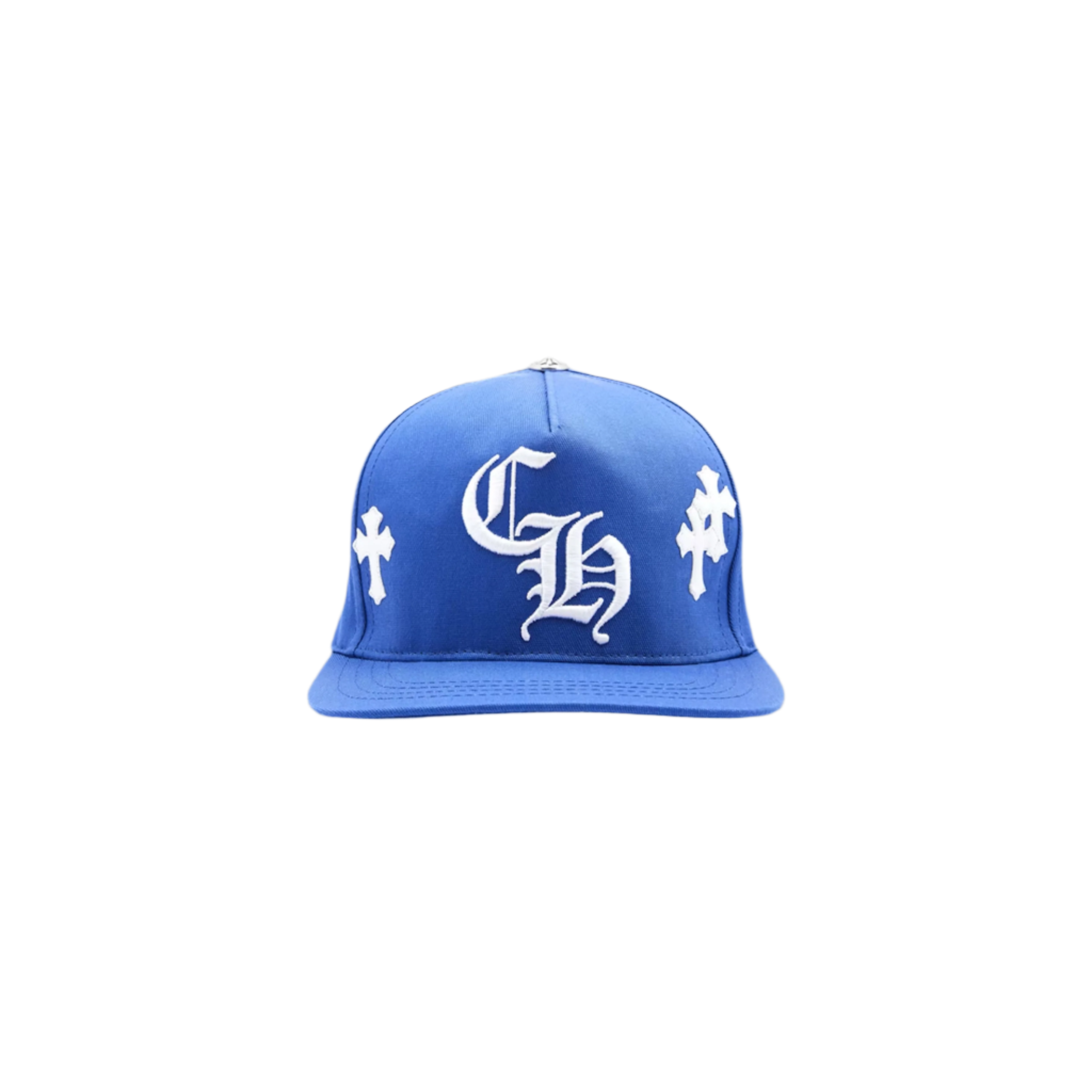 Chrome Hearts Cross Patch Baseball Hat Blue