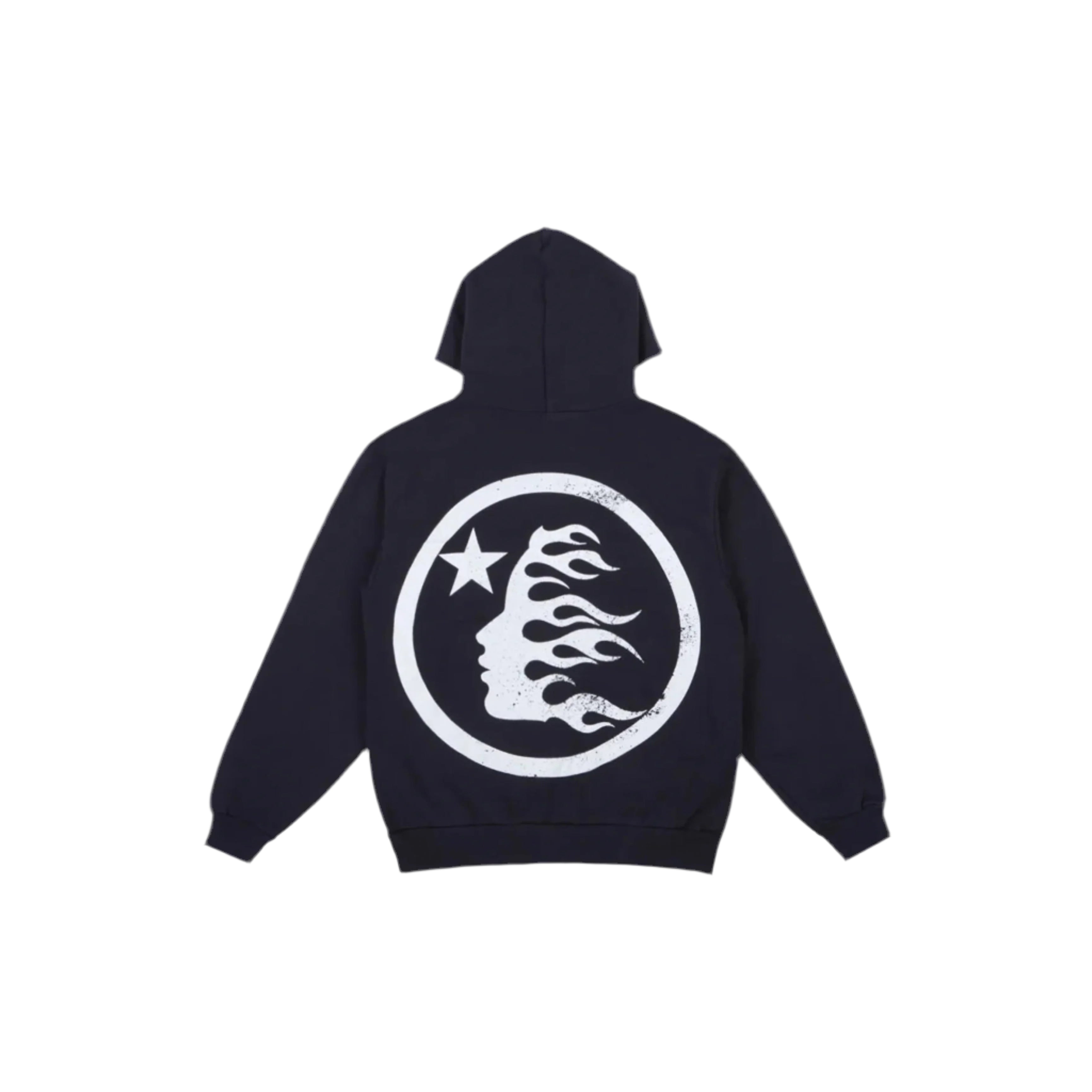 Hellstar Studios Basic Logo Hoodie Faded Black