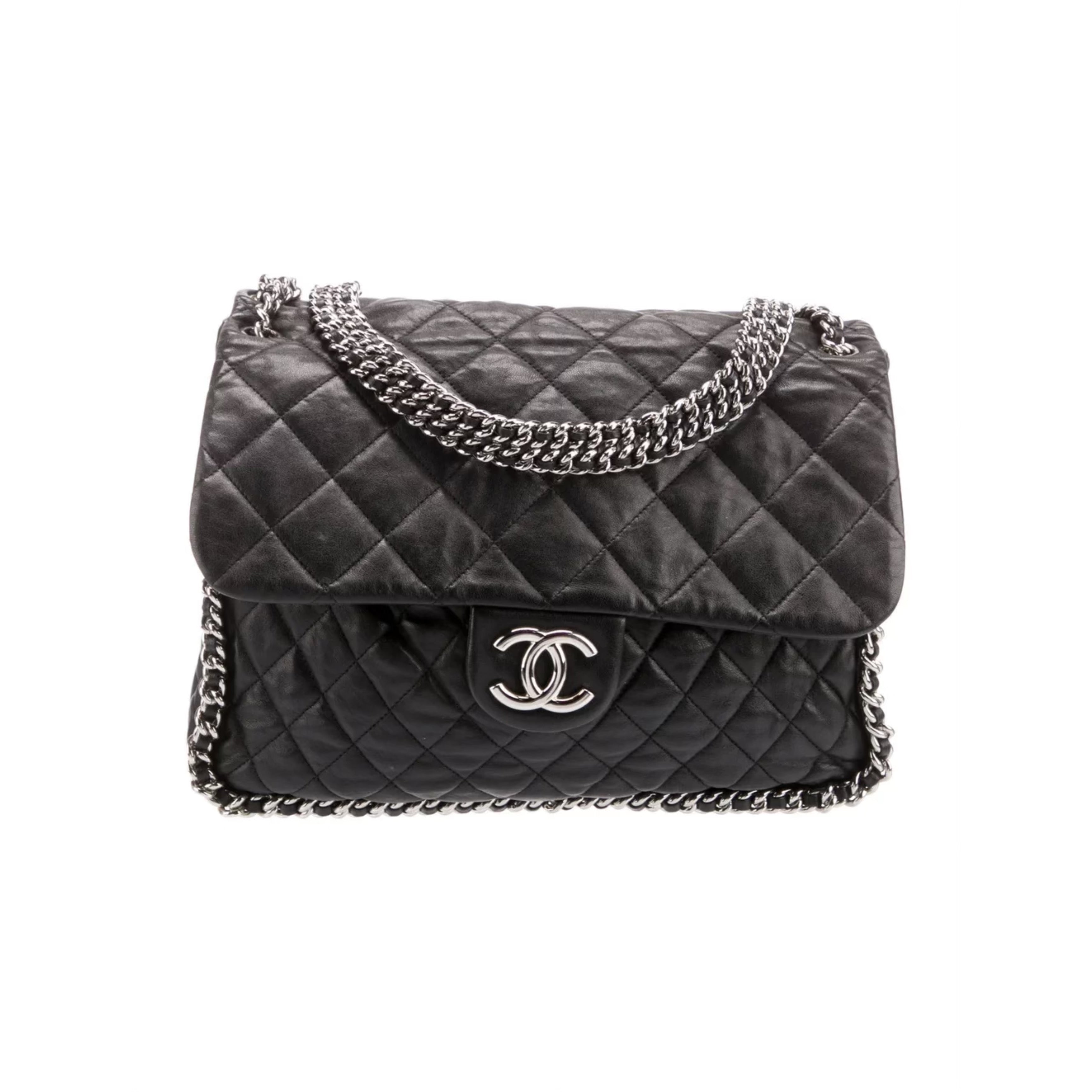 Chanel Maxi Chain Around Flap Bag