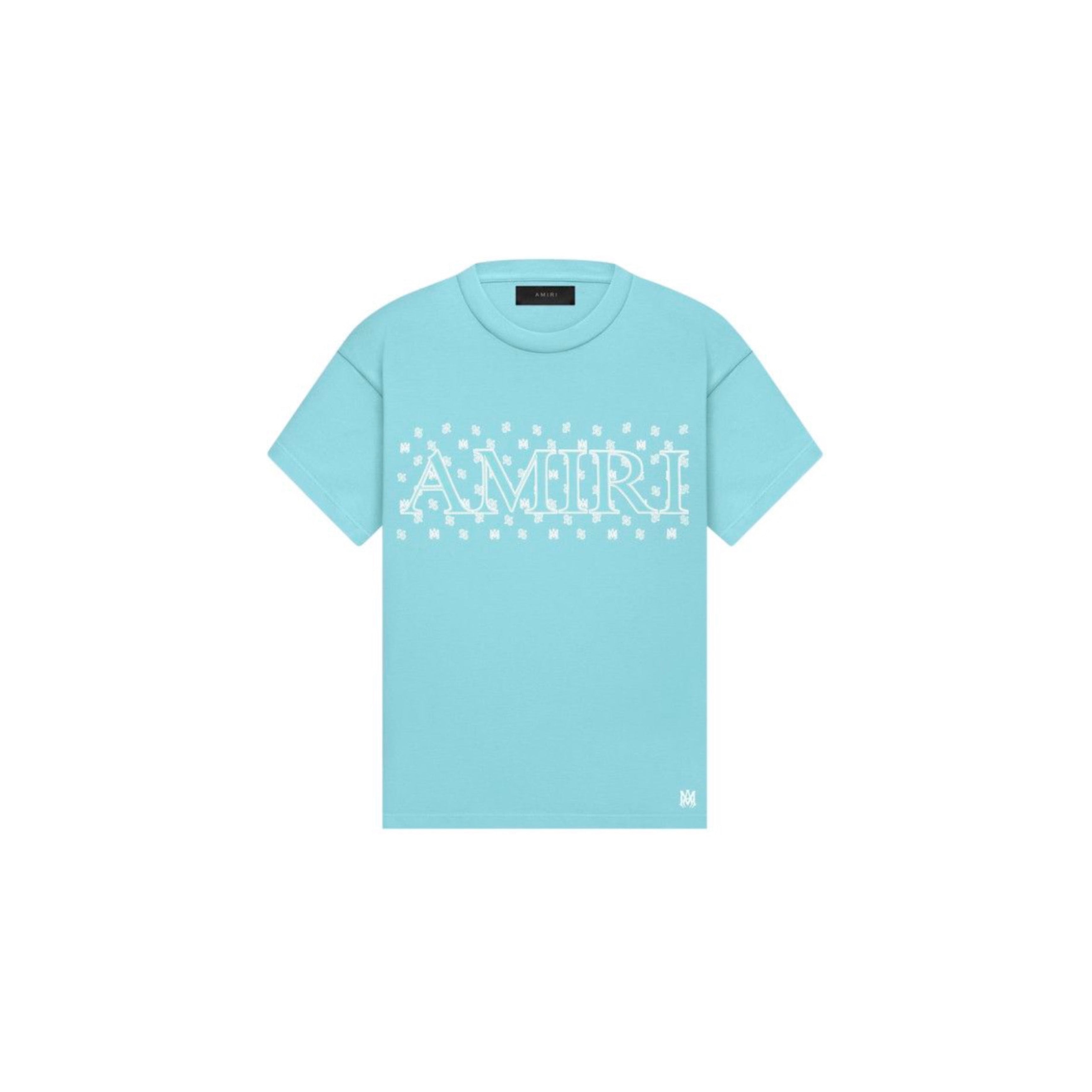 Amiri MA Paisley Tee Shirt Aqua (Pre-Owned)