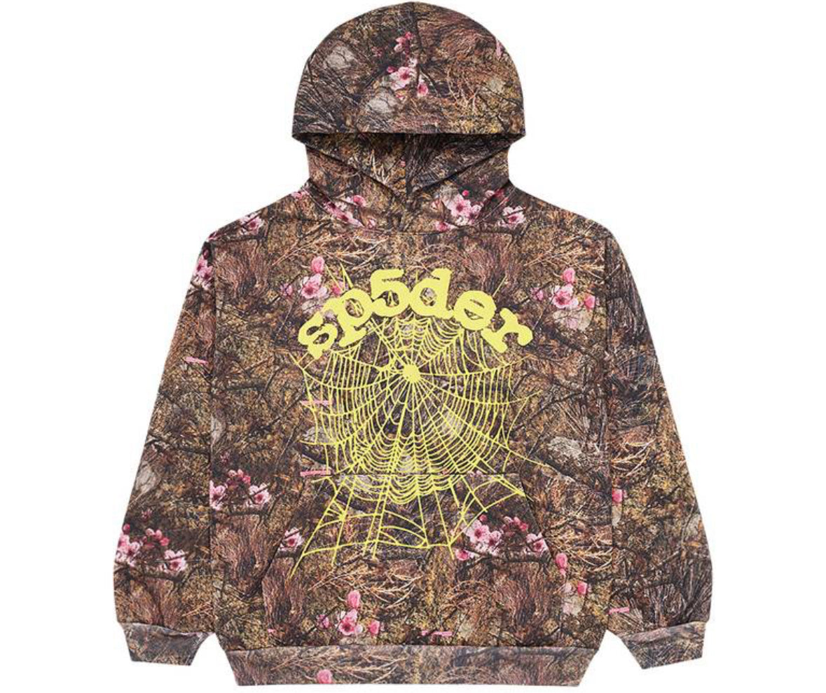 Sp5der Og Web Hoodie “Real Tree”