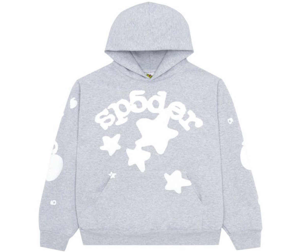 Sp5der Beluga Hoodie “Grey”