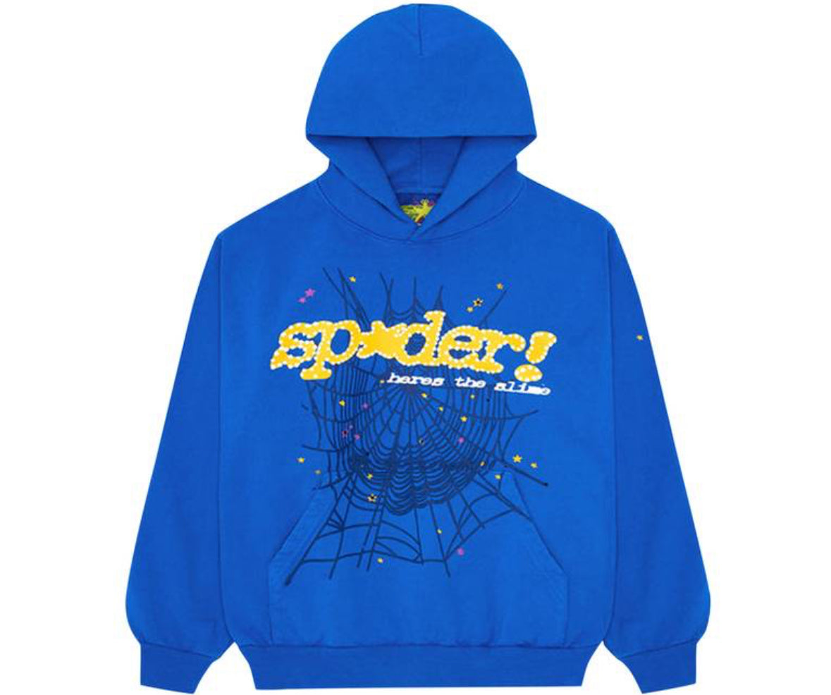 Sp5der Web Hoodie “TC Blue”