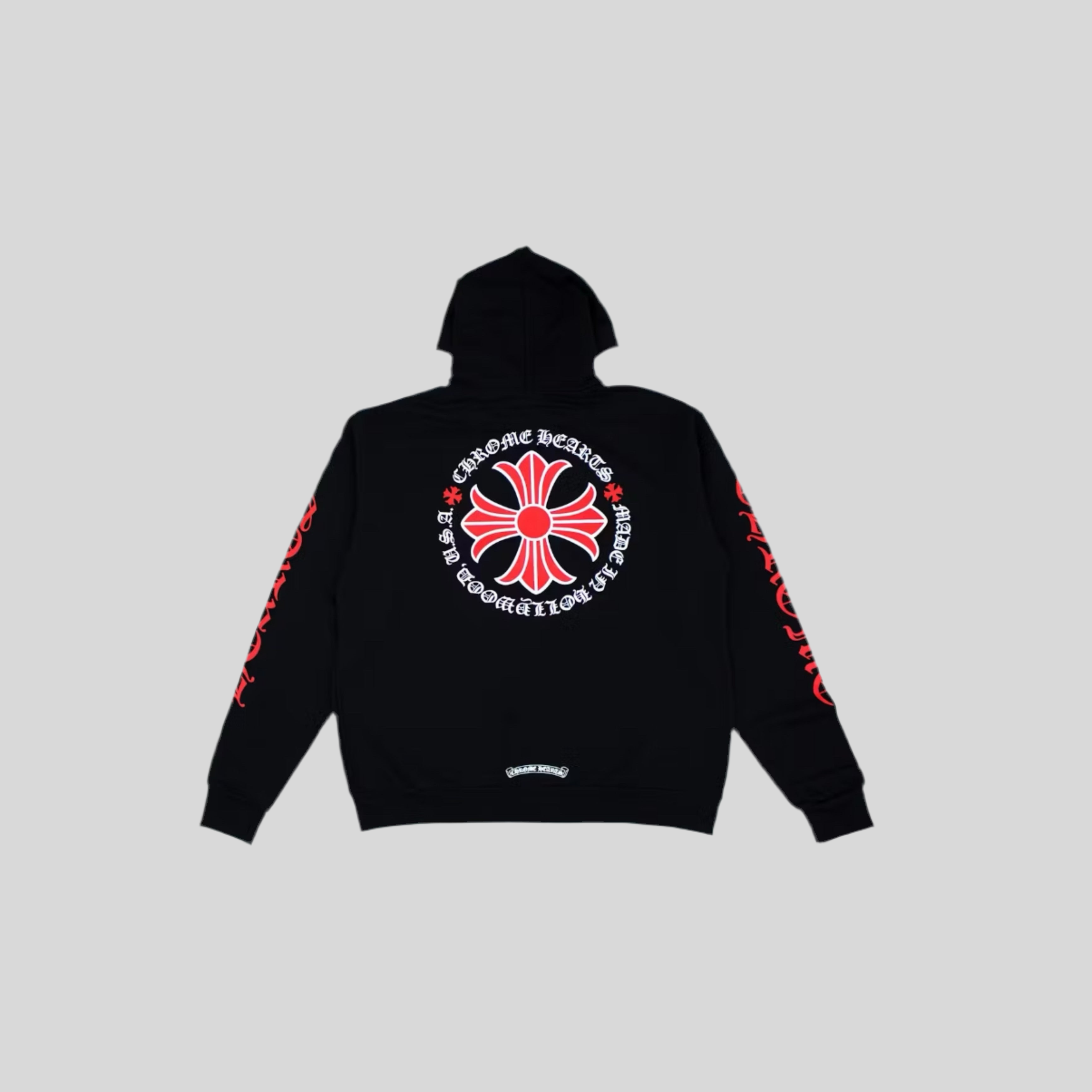 Made In Hollywood Cross Zip Up Hoodie