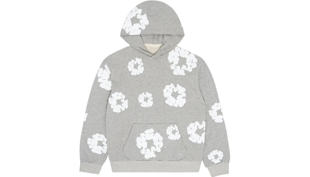 Denim Tears The Cotton Wreath Hoodie Grey