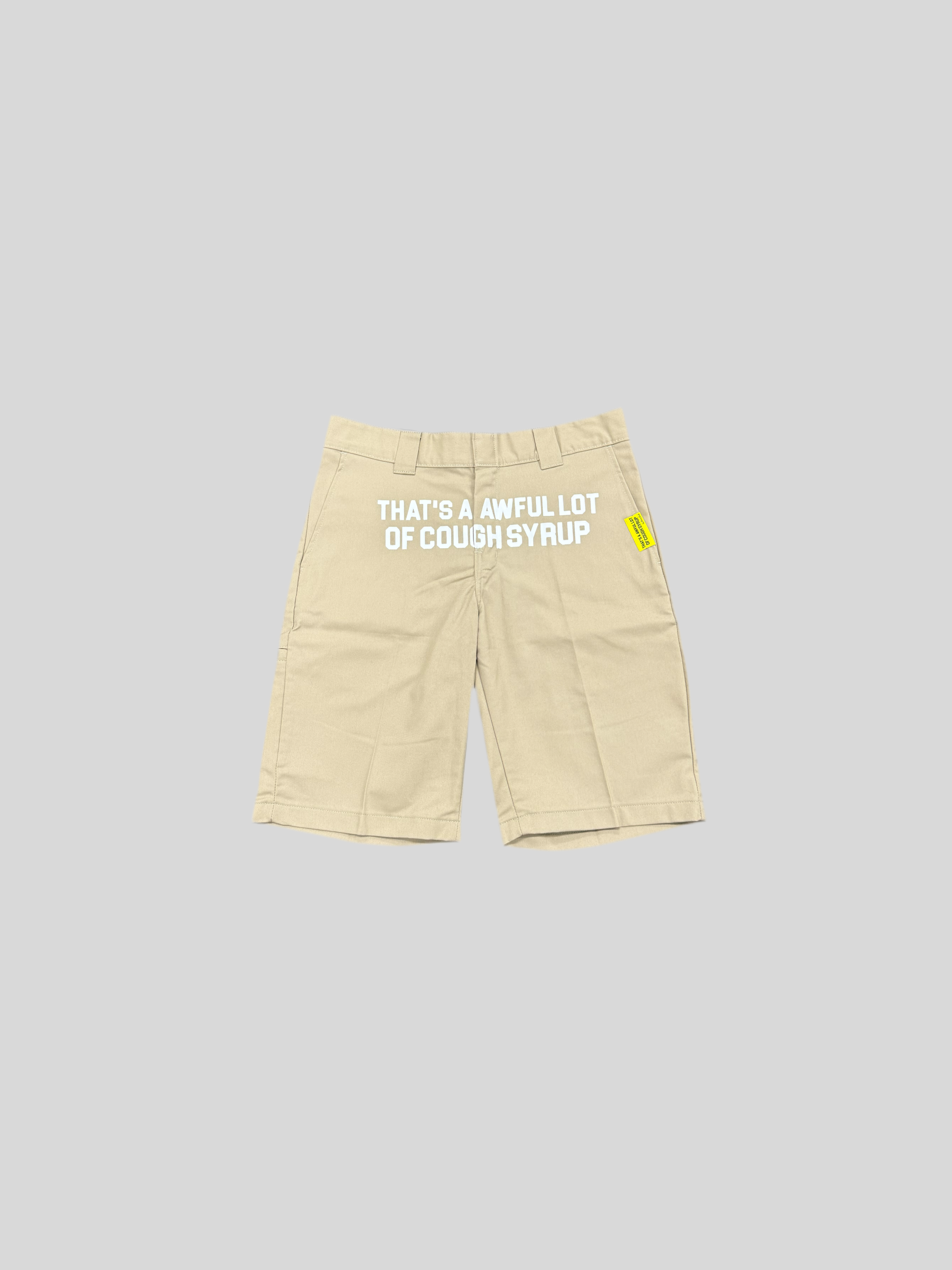 Dickies Logo Shorts Khaki