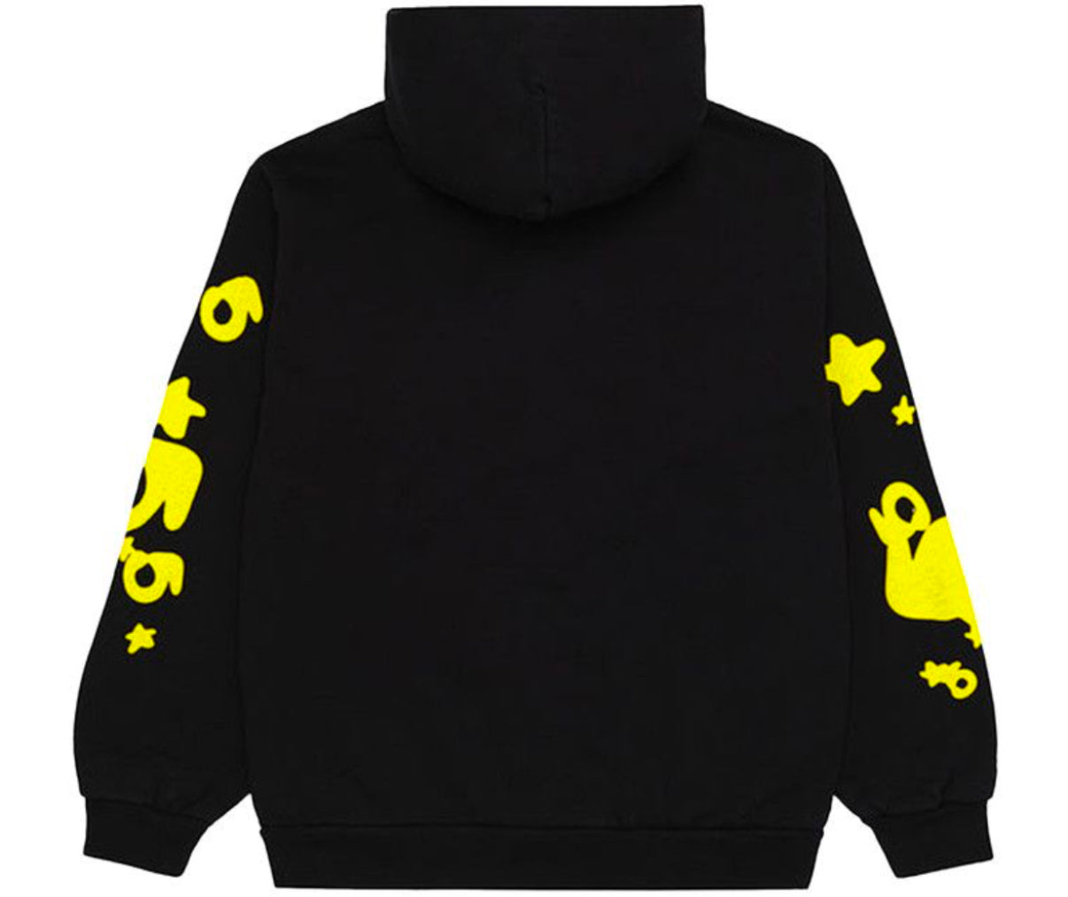 Sp5der Beluga Hoodie Onyx/Yellow